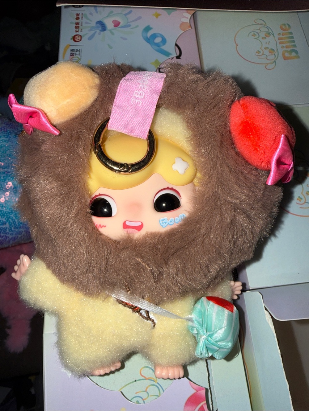 Baby Billie Sweet Dream Party Vinyl Plush Pendant - Today’s Atmoshere